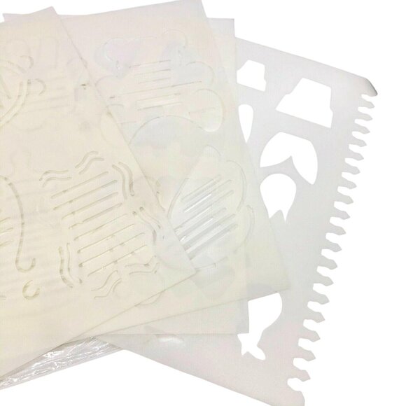 Set Of 10 Doodling Templates For Crafts & Scrapbooking - Picture 8 of 9